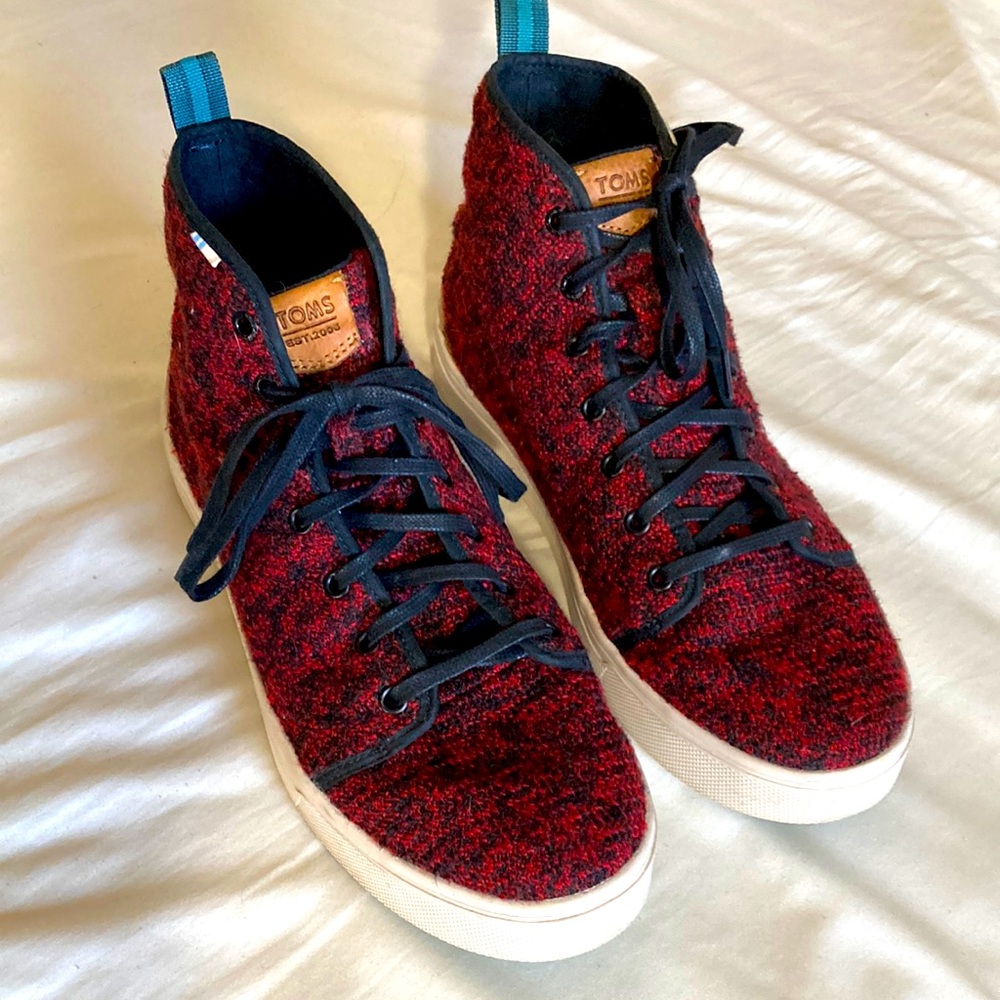 Tom’s Mid-high Sneakers 10.5